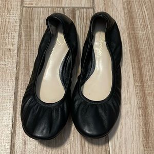 Delman leather ballet flats